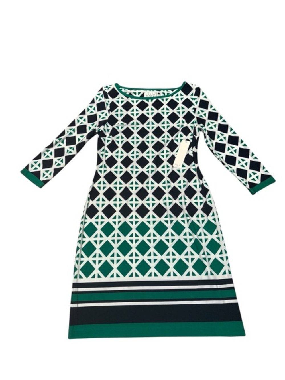 Eliza J geometric dress 0 nwt